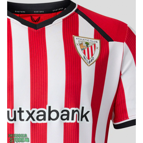 Athletic Bilbao Replika Babytøj Hjemmebanesæt Børn 2026-27 Kortærmet (+ Korte bukser)