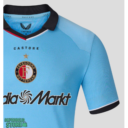 Feyenoord Replika Babytøj Udebanesæt Børn 2026-27 Kortærmet (+ Korte bukser)
