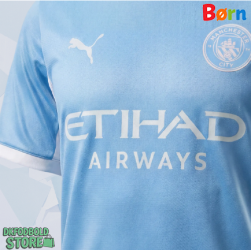 Manchester City Erling Haaland #9 Replika Babytøj Hjemmebanesæt Børn 2026-27 Kortærmet (+ Korte bukser)