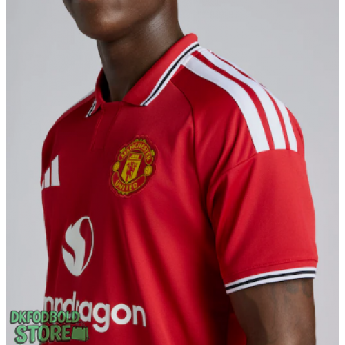 Manchester United Replika Babytøj Hjemmebanesæt Børn 2026-27 Kortærmet (+ Korte bukser)