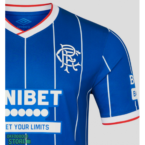 Rangers Replika Babytøj Hjemmebanesæt Børn 2026-27 Kortærmet (+ Korte bukser)