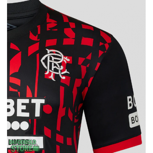 Rangers Replika Babytøj Tredje sæt Børn 2026-27 Kortærmet (+ Korte bukser)