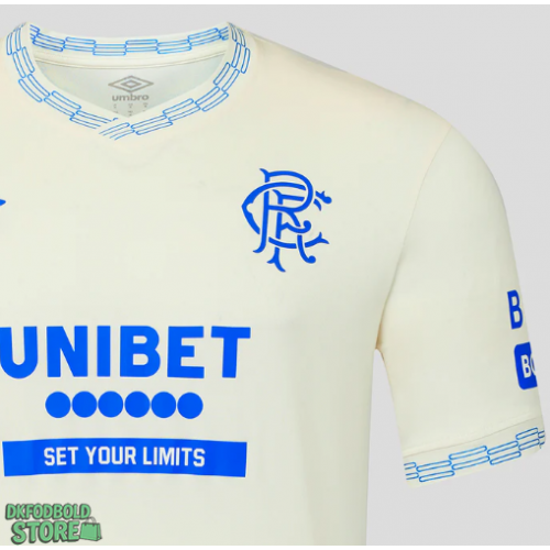 Rangers Replika Babytøj Udebanesæt Børn 2026-27 Kortærmet (+ Korte bukser)
